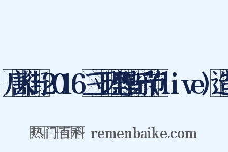 唐人街-2016三亚理想音乐节(live)造句是什么意思的图片
